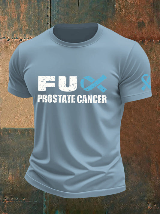 Mäns prostatacancer medvetenhet T-shirt