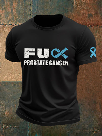 Mäns prostatacancer medvetenhet T-shirt