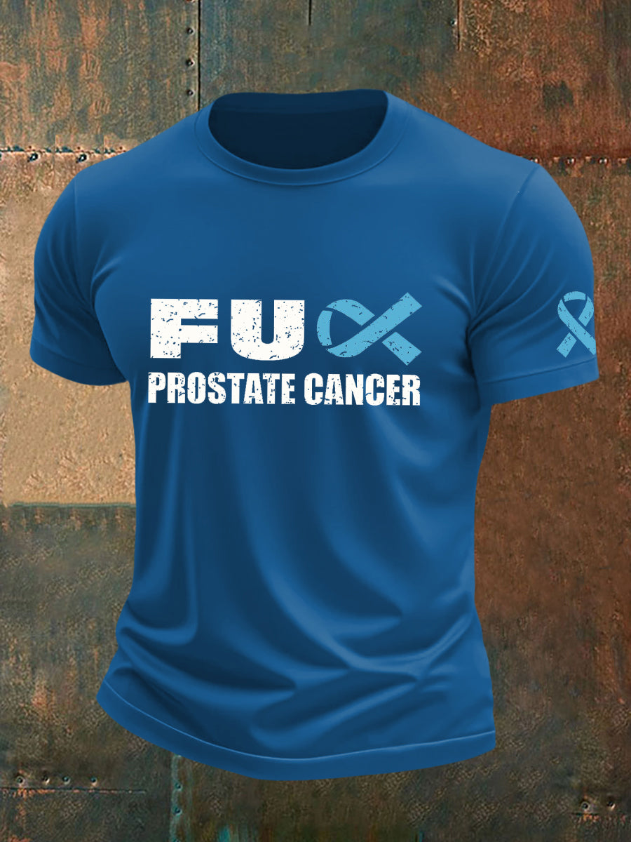 Mäns prostatacancer medvetenhet T-shirt