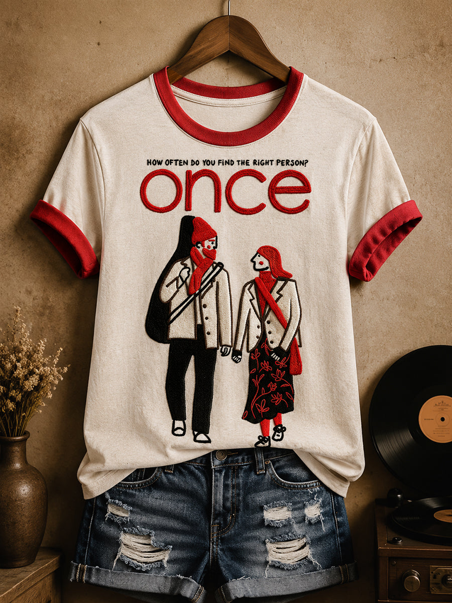 Dammens irländska folkmusikgatumusikert-shirt