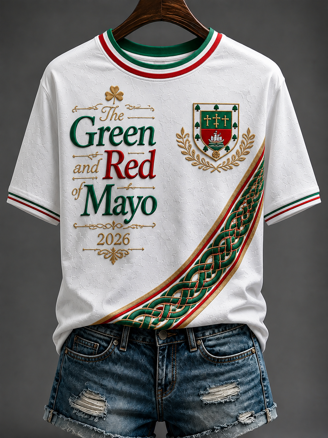 Dammay Gaelisk Fotbollskortärmad T-shirt