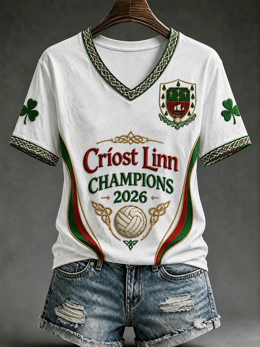 Dammay Gaelisk Fotbollskortärmad T-shirt