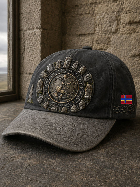 Unisex Skottland Orkney Island Konsttryckt hatt