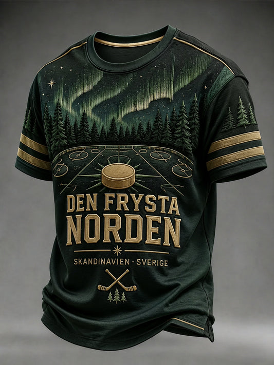 Retro Svensk Hockeyfan Ledsam T-shirt