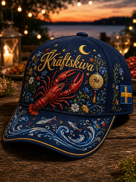 Unisex Sverige Kräftskiva Hatt
