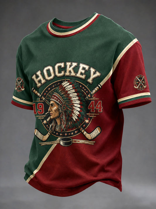 Retro Göteborgshockeyfantillbehör avslappnad t-shirt