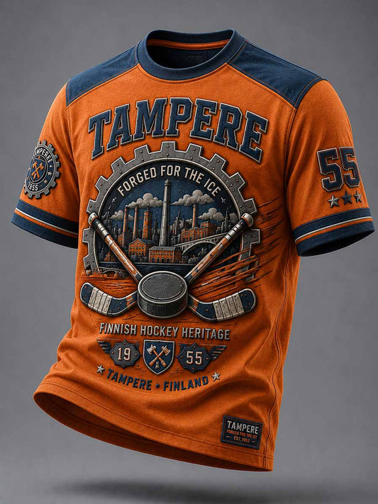 Herrtröja i retrostil med Tappara 1955 – minnest-shirt