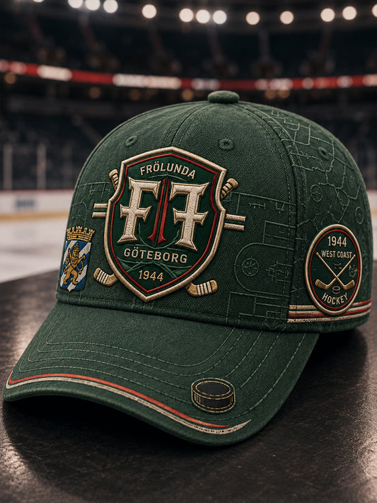 Unisex 1944 Göteborg Hockeyarv Våffelmönstrad Hat