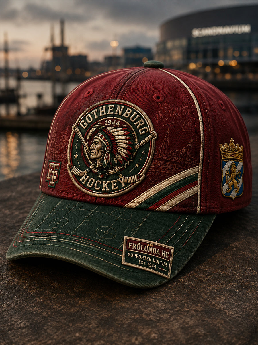Unisex 1944 Göteborg Hockeyarv Våffelmönstrad Hat