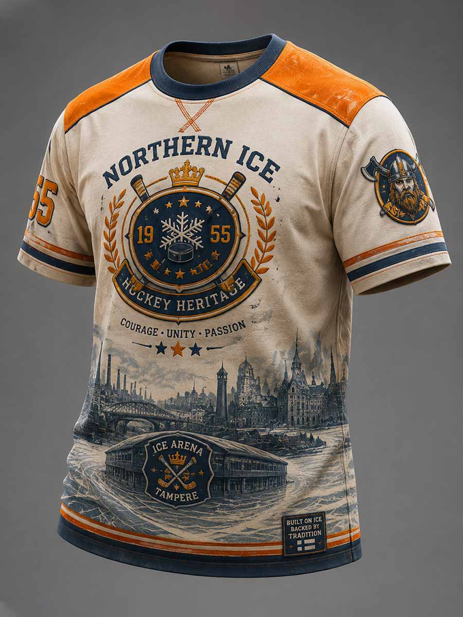 Ishockey Tappara 1955 Minnestryck T-shirt