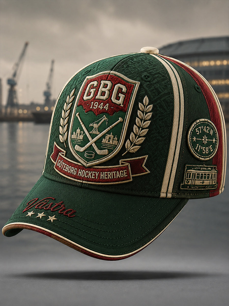 Unisex 1944 Göteborg Hockeyarv Våffelmönstrad Hat