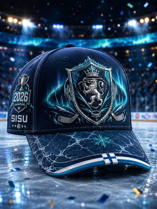 Finsk ishockey unisex mössa