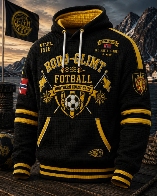 Mäns Norge Fotboll Bodø/Glimt Hoodie för män