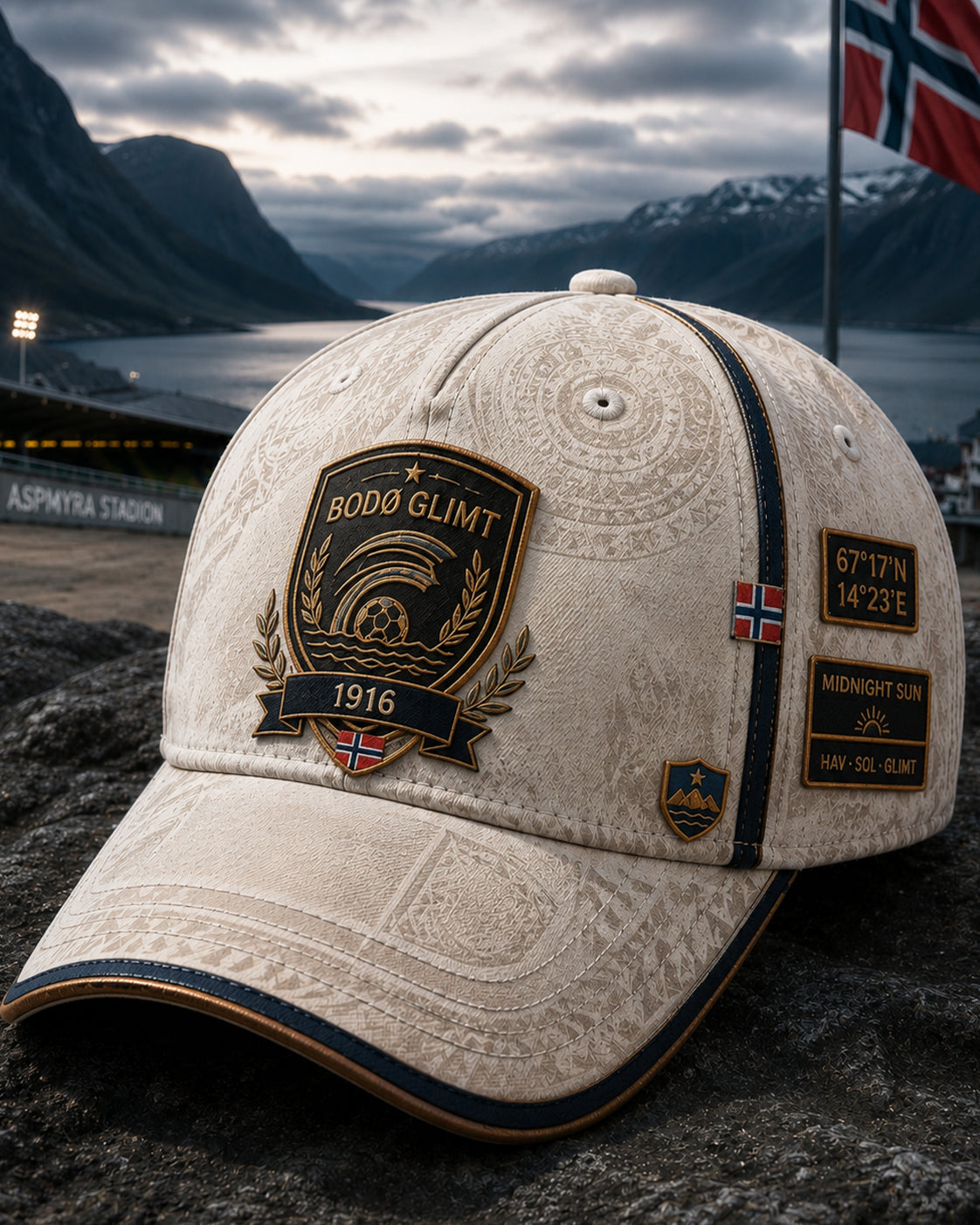 Unisex Norsk fotboll Bodø/Glimt Caps