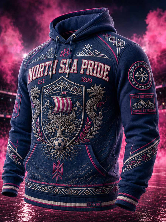 Mäns Viking FK mönster Skriv ut tröjar