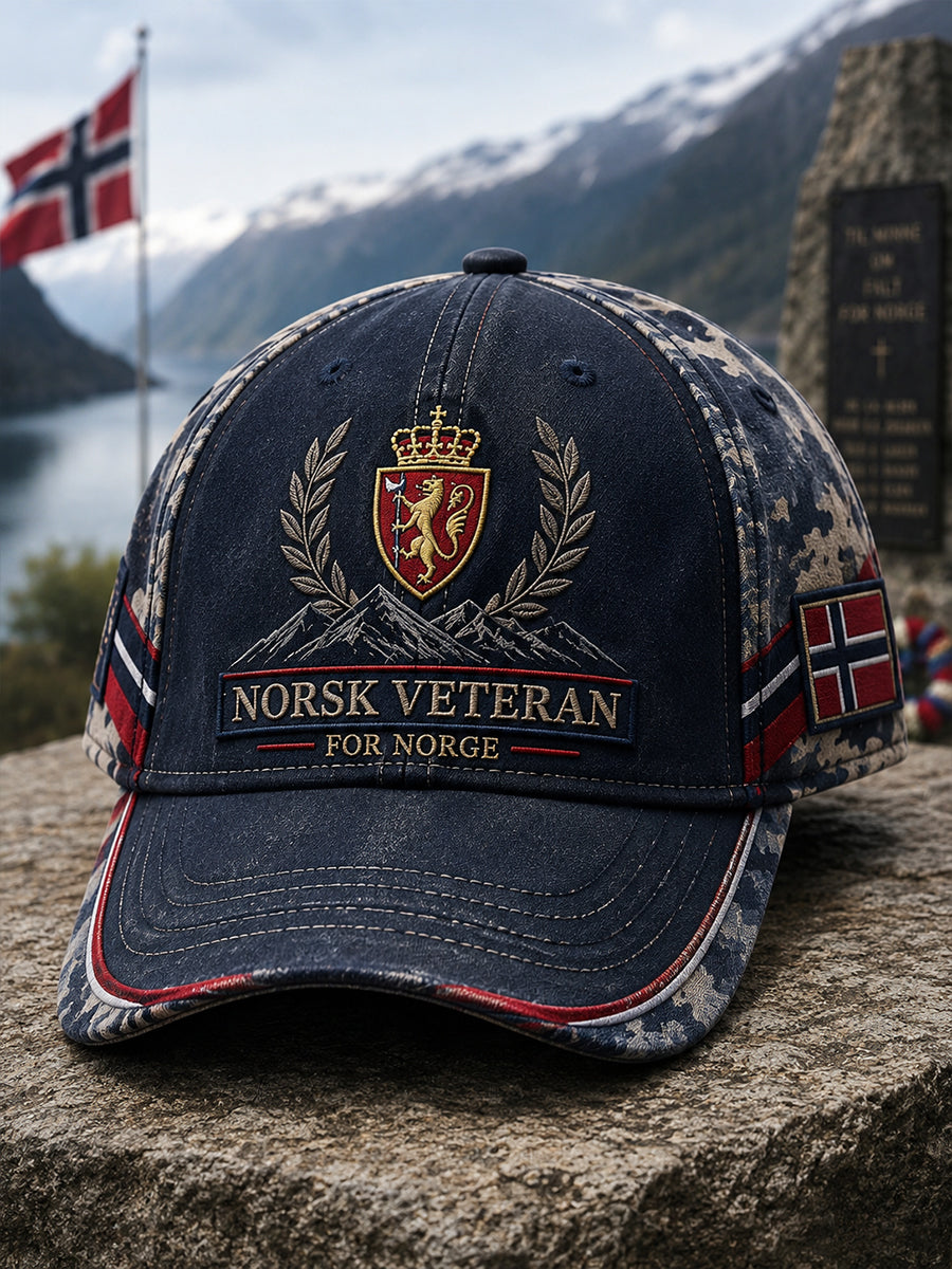 Unisex norsk militär reshatt
