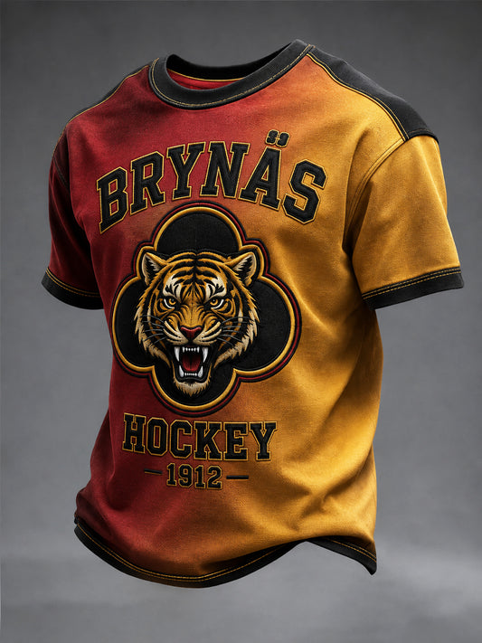 Brynäs Red Guld Gradient Tiger Hockey tröja