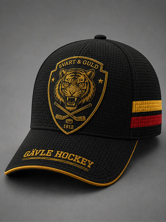Gävle Hockey Tiger Crest Baseball Caps