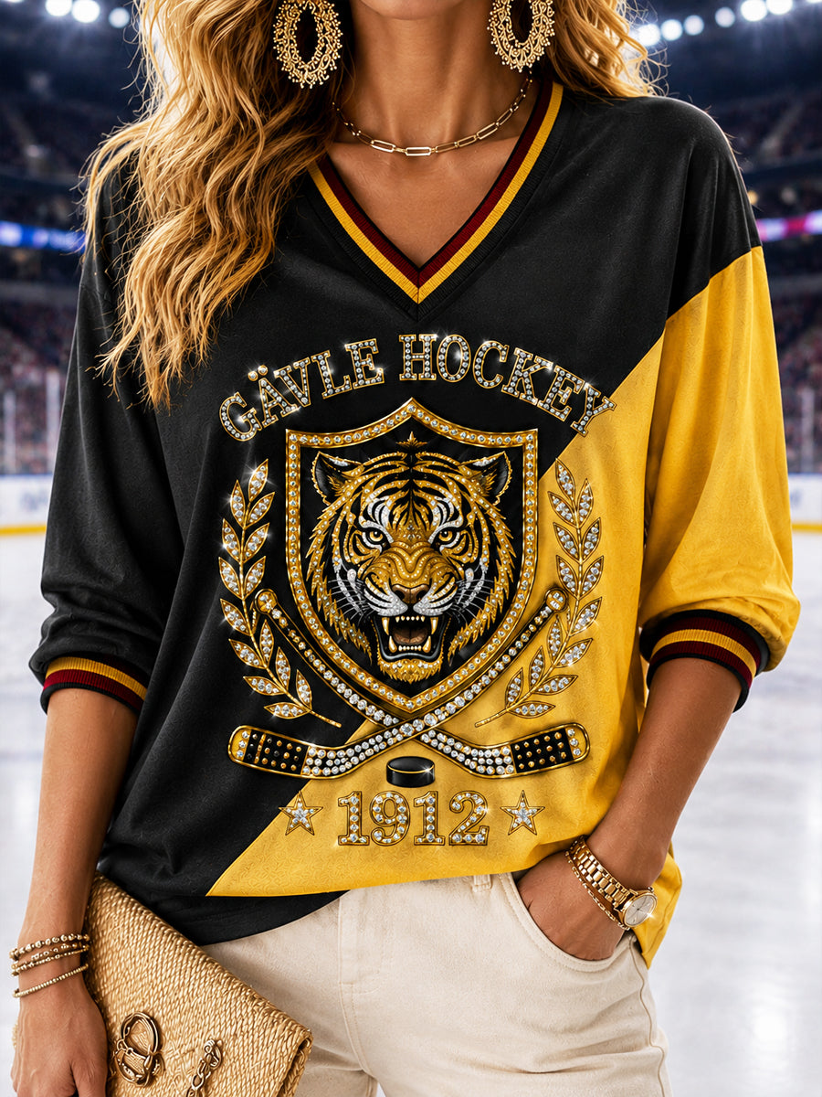 Brynäs Golden Clover Heritage Kvinnors Hockey Topp