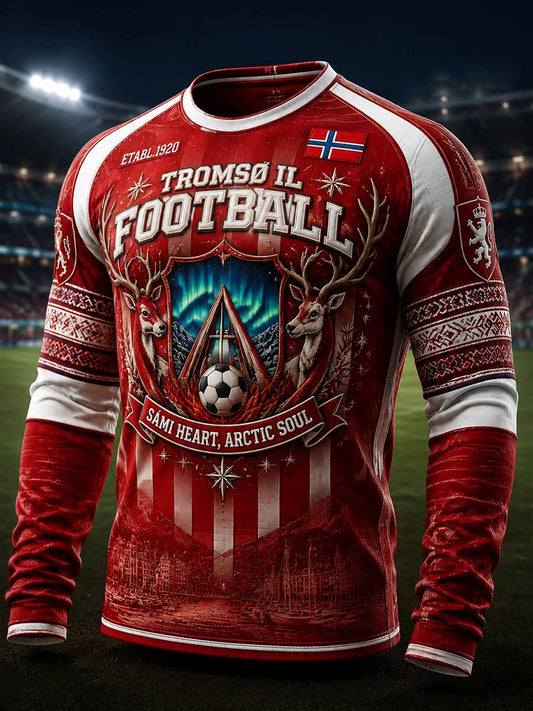 Mäns nordligaste fotbollsklubb Graphic Sweatshirt
