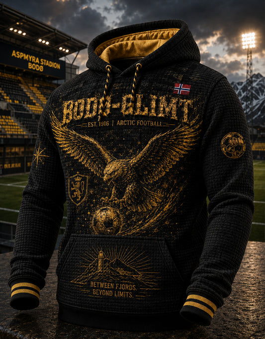 Herrarnas Norge Fotboll Bodø/Glimt Långärmad Hoodie