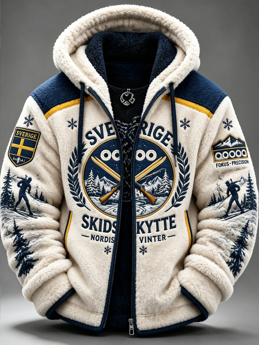 Herrens nordiska vinter Skidskytte Heritage Jacka