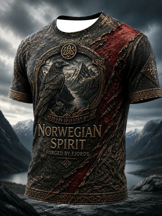 Mäns Viking T-shirt