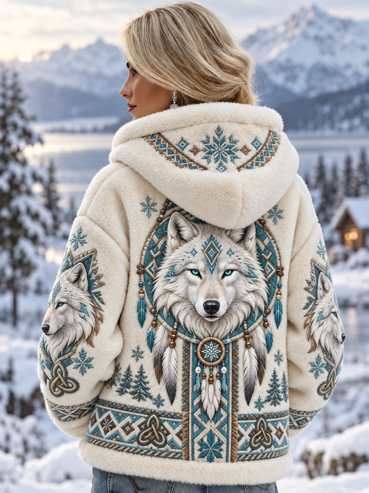 Lady's djurflannel rocka
