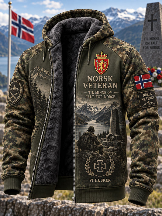 Herrens norska militär minne Casual Beach tröja kort ärm