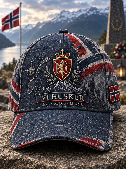 Unisex norsk militär minneskeps