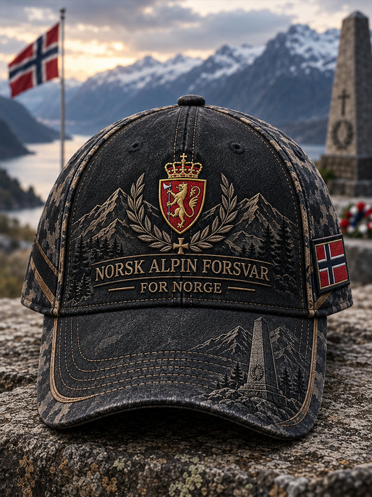 Unisex norsk militär minneskeps