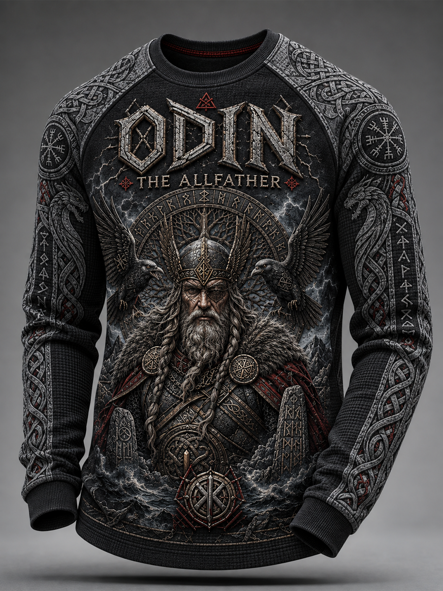 Mäns Viking imitation tröjar