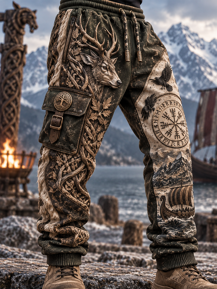 Viking-fritidsbyxor för män