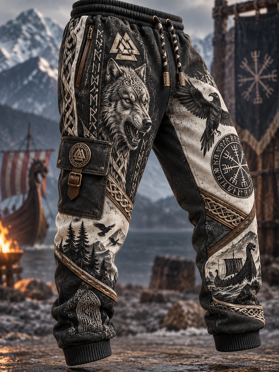 Viking-fritidsbyxor för män