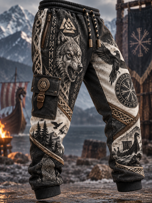 Viking-fritidsbyxor för män