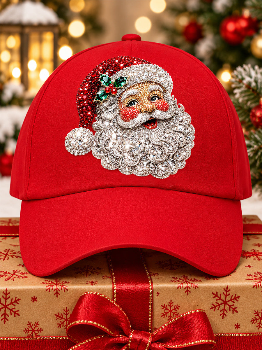 Unisex jultomten skriv ut Casual hatt
